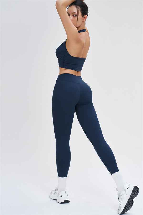The Stride Crop Top Isabella Leggings 2-Piece Set