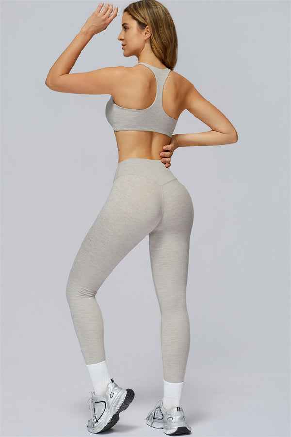 The Radiance Racerback Sports Bra Leggings 2-Piece Set