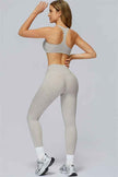 The Radiance Racerback Sports Bra Leggings 2-Piece Set