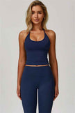 The Surge Halter Crop Top Leggings 2-Piece Set