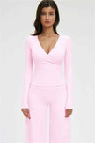 The Twirl Long Sleeve T-shirt New Straight Leg Pants 2-Piece Set