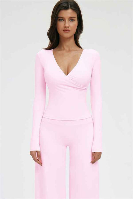 The Twirl Long Sleeve T-shirt New Straight Leg Pants 2-Piece Set