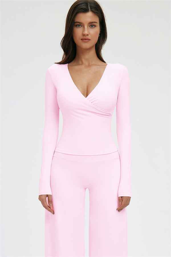 The Twirl Long Sleeve T-shirt New Straight Leg Pants 2-Piece Set