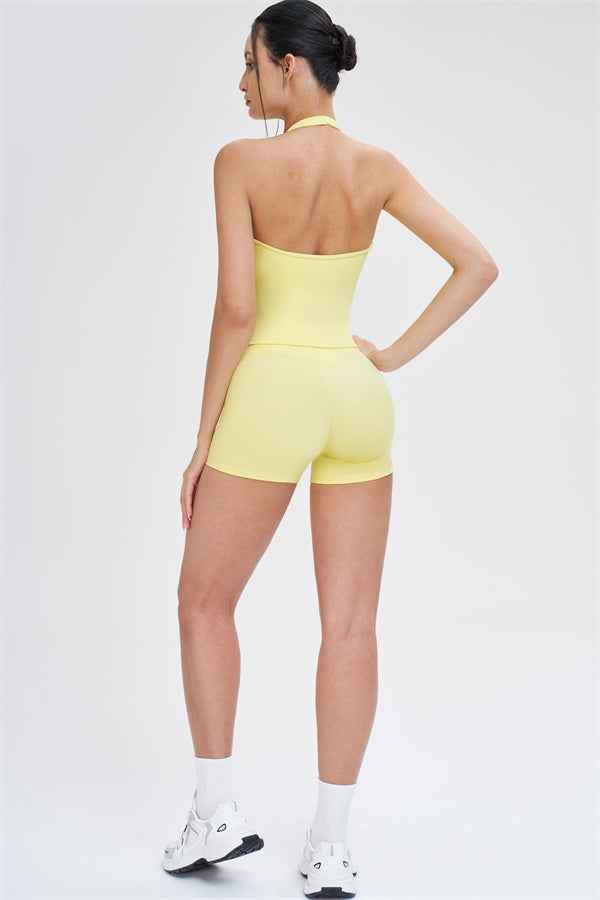 The Stride Crop Top Isabella Shorts 2-Piece Set