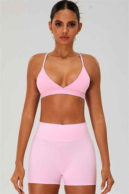 The Ember Sports Bra Shorts 2-Piece Set