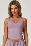 The Sprint Halter Tank Top Sweatpants 2-Piece Set