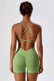 Nova Luxe Sports Bra Shorts 2-Piece Set