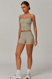 Athena Celeste Crop Vest