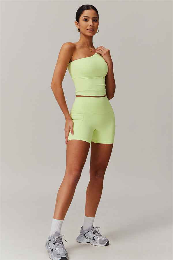 The Blissful Crop Top Shorts 2-Piece Set