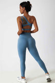 The Blissful Rose Sports Bra Leggings 2-Piece Set