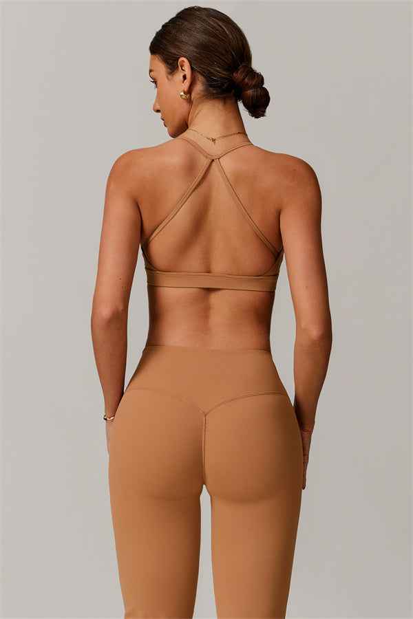 The Delicate Sports Bra Flared Leggings 2-Piece Set