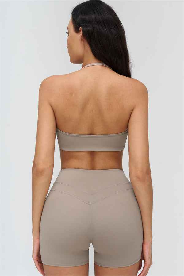 The Stride Halter Sports Bra