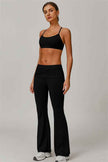 The Juno Star Sports Bra Flared Leggings 2-Piece Set
