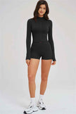 The Sizzle Zip Jacket Shorts 2-Piece Set