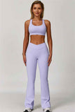 The Lavish Sports Bra Flared Leggings 2-Piece Set