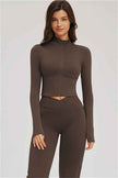 The Sizzle Zip Jacket Flared Leggings 2-Piece Set