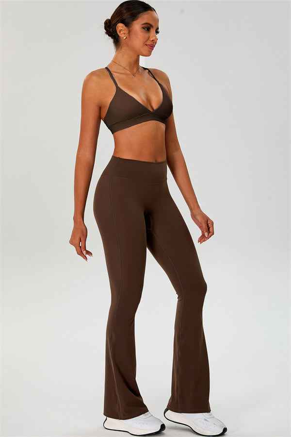 The Ember Sports Bra Flared Leggings 2-Piece Set