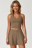 The Boost Halter Crop Top