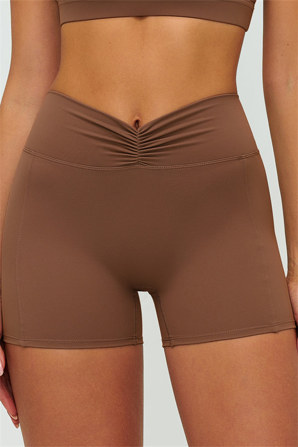 The Lushness Long Sleeve Crop top Shorts 2-Piece Set