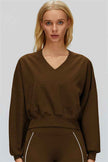 The Whisper V-Neck Hoodie