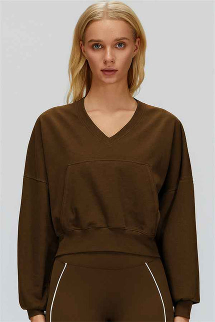 The Whisper V-Neck Hoodie