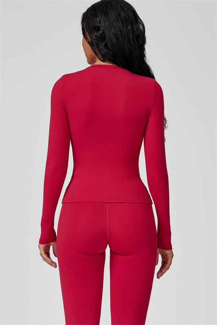 The Oasis Long Sleeve T-shirt Flared Leggings 2-Piece Set