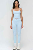 The BoldFit Crop Top Leggings 2-Piece Set