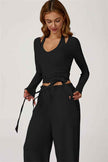 The Sprint Long Sleeve Crop Top
