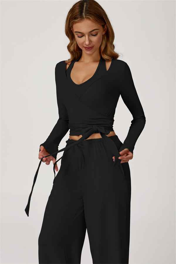 The Sprint Long Sleeve Crop Top