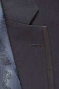 "Edge" Midnight Navy Tuxedo Jacket Notch (Separates)