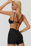 The Butterfly Sports Bra Shorts 2-Piece Set