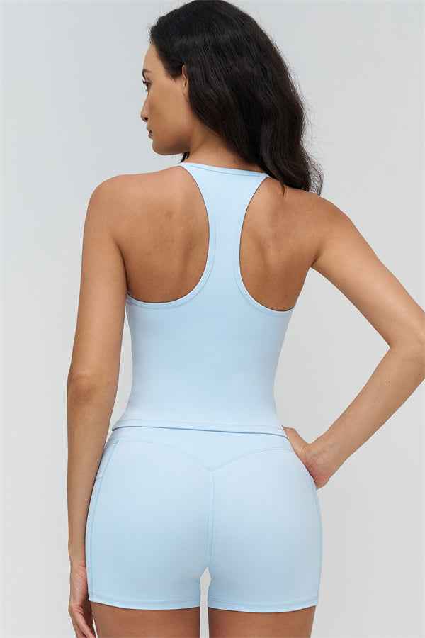 The BoldFit Crop Top Shorts 2-Piece Set