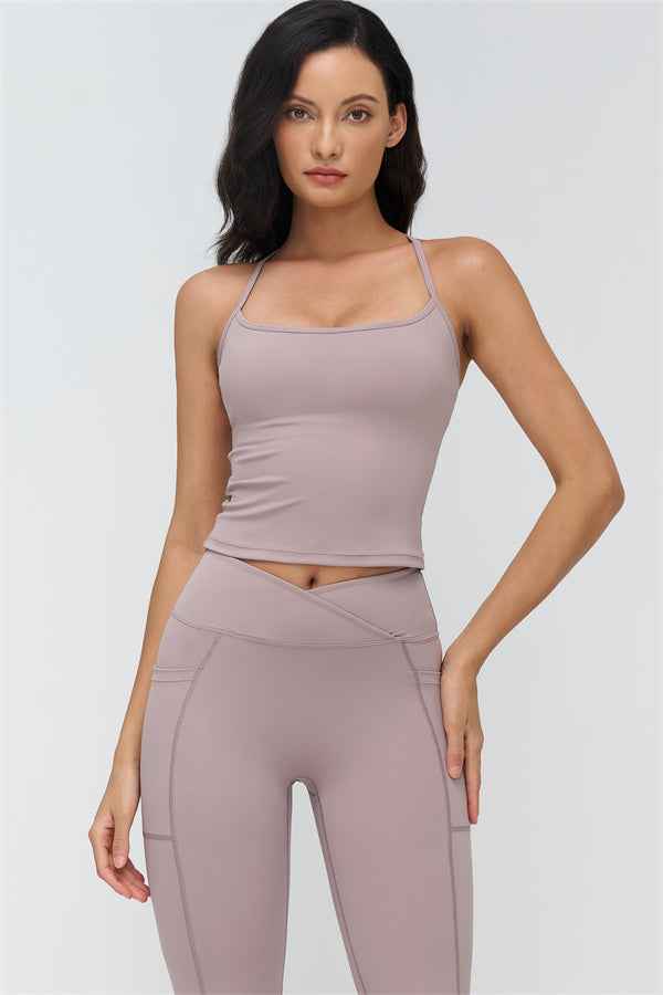 The BoldFit Crop Top Leggings 2-Piece Set