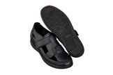 CALTO - K2663 - 3.2 Inches Taller (Navy) - Casual Fisherman Sandal