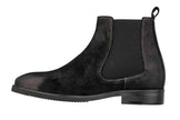 TOTO - K92081 - 3 Inches Taller (Nubuck Black) - Chelsea Ankle Boots