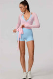 The Lively Long Sleeve Crop Top
