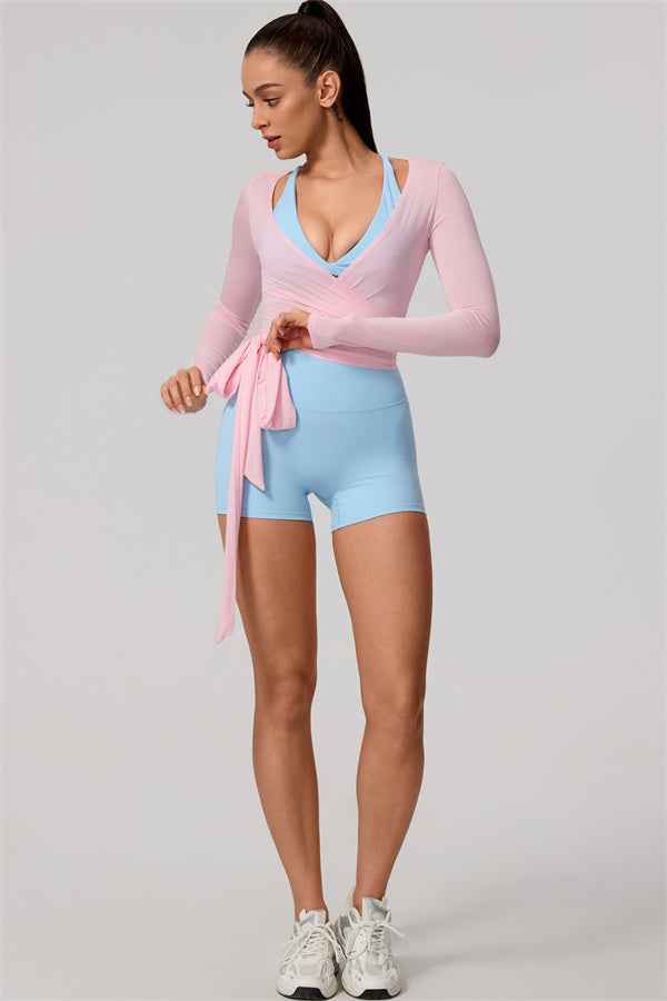 The Lively Long Sleeve Crop Top
