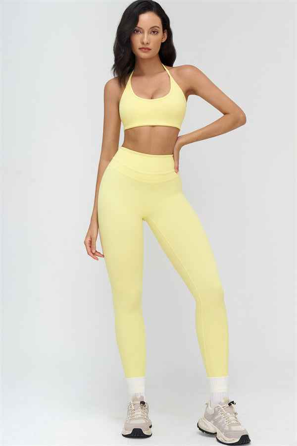 The Stride Halter Sports Bra