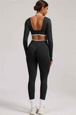 The Elevate New Long Sleeve Crop top