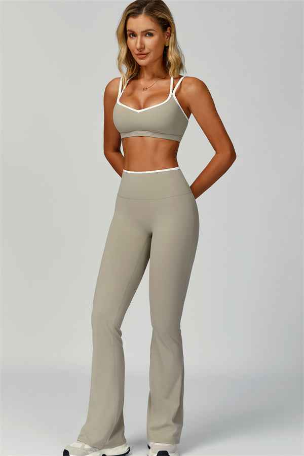 The Quest Sports Bra Flared Leggings 2-Piece Set