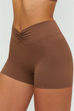 The Lushness V-Back Sports Bra Shorts 2-Piece Set