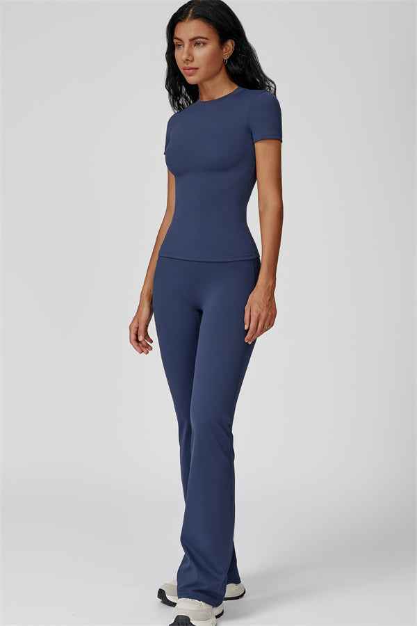 The Oasis T-shirt Flared Leggings 2-Piece Set