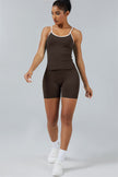 The Elevate Crop Top Shorts 2-Piece Set