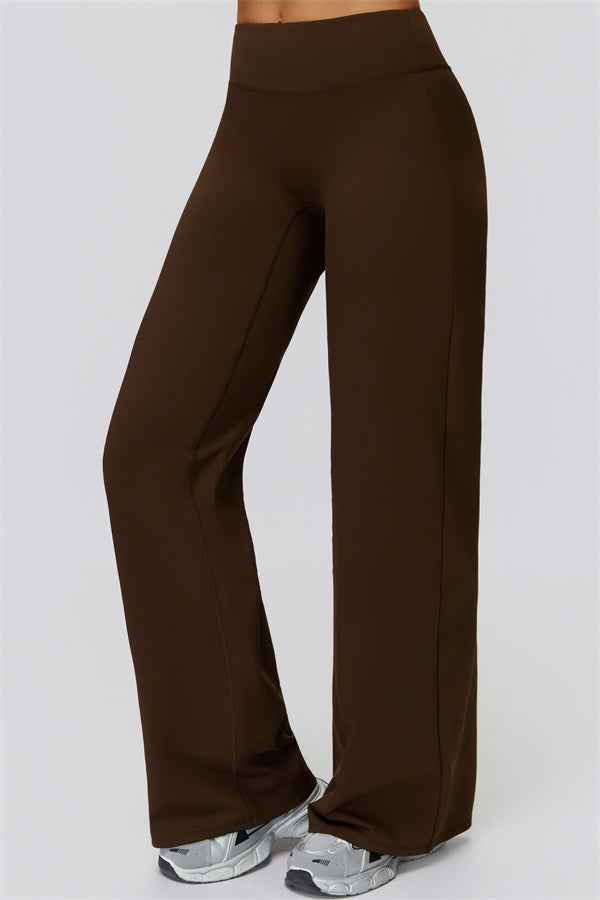 The FemmeFit Zip Jacket Straight Leg Pants 2-Piece Set