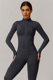 The Nova Luxe Jacket Sports Bra Leggings 3-Piece Set