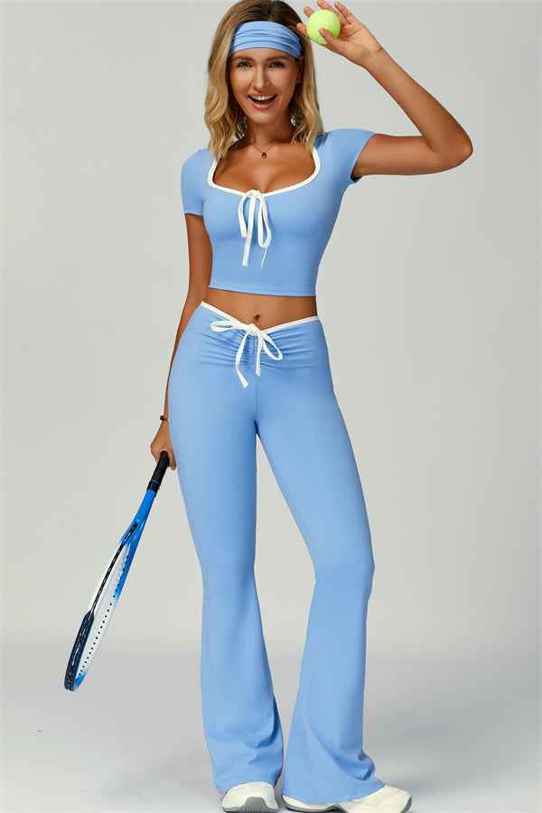 The Skyline Tie Top Headband 2-Piece Set