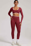 The Elevate Long Sleeve Crop top