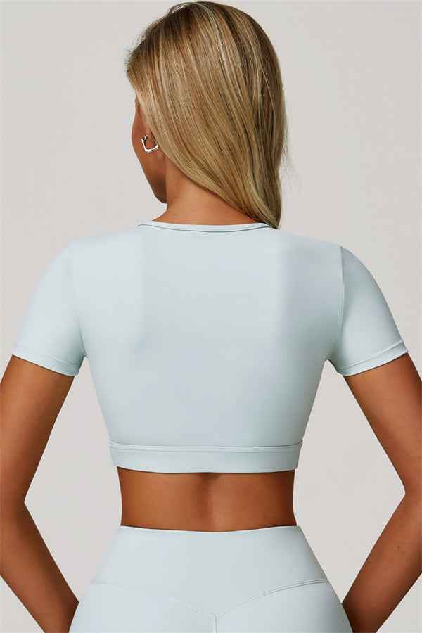 The Lavish Cut-out Crop Top