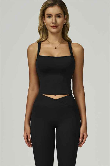 The Flourish Crop Tank Leggings 2-Piece Set