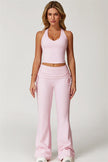 The Echo Tank Top Flared Leggings 2-Piece Set